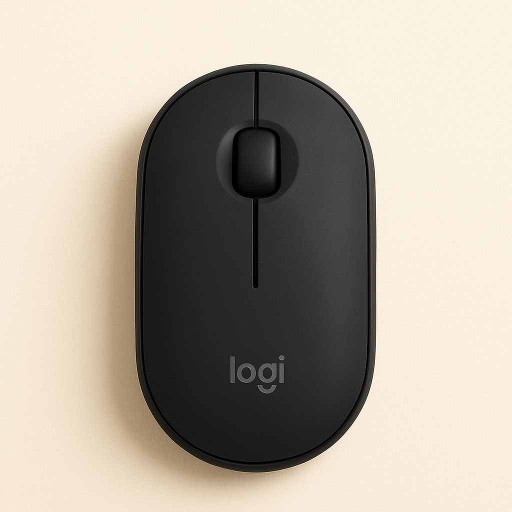 NovaBlk Pebble M350 Wireless Bluetooth Mouse – Slim, Silent & Modern