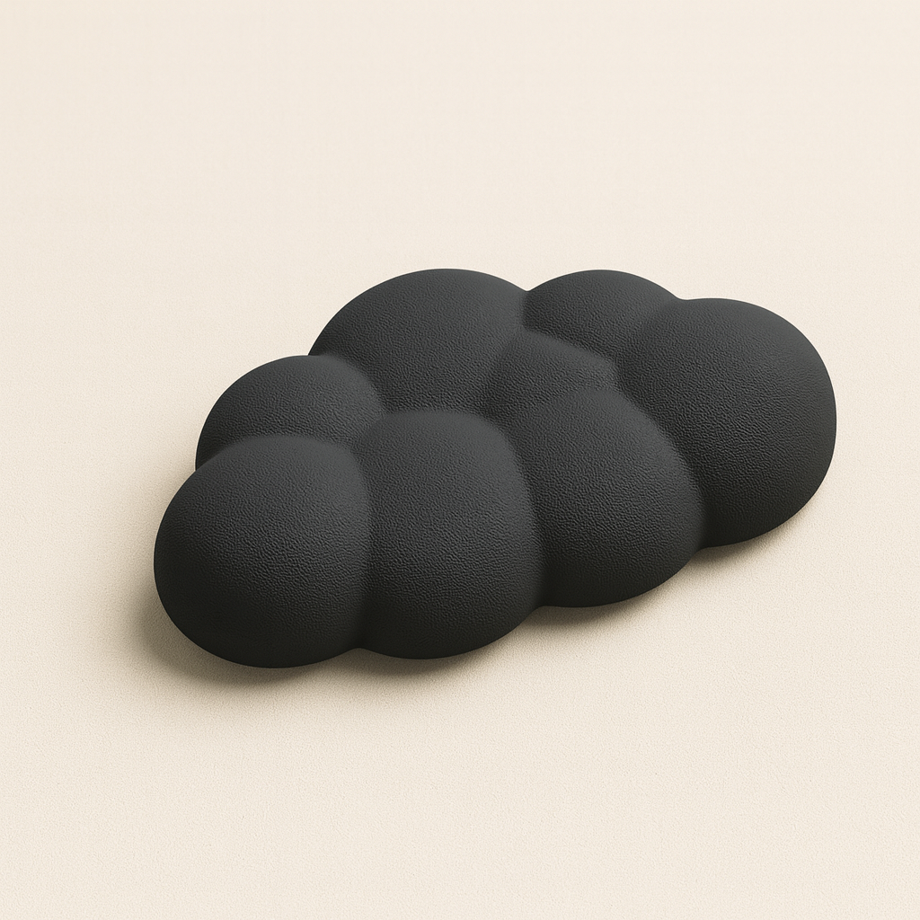 NovaBlk Cloud Ergonomic Wrist Rest – Anti-Slip, Soft-Touch Comfort Pad