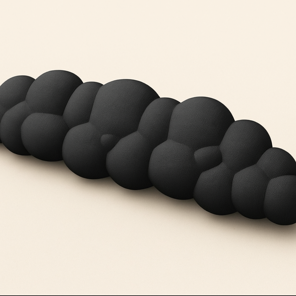 NovaBlk Cloud Ergonomic Wrist Rest – Anti-Slip, Soft-Touch Comfort Pad