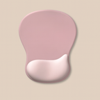 NovaBlk Ergonomic Gel Mouse Pad – Comfortable Wrist Support for Pain Relief with Smooth Surface & Non-Slip PU Base