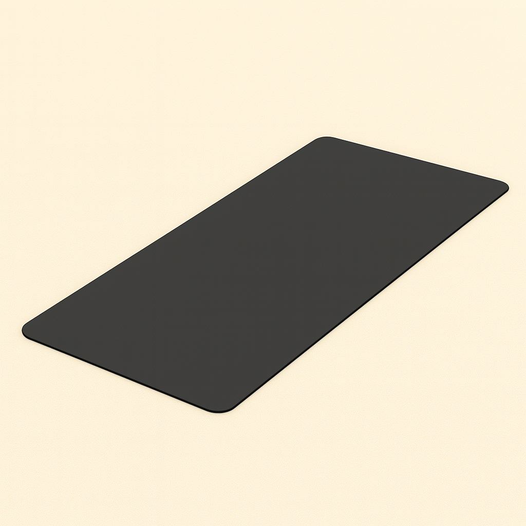 NovaBlk Large Minimalist Desk Mat – Non-Slip Rubber Mouse Pad for Office, Laptop & Gaming