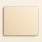 NovaBlk Aluminum Mouse Pad – Ultra-Thin, Non-Slip, Waterproof Metal Mat for Smooth Precision and Fast Control