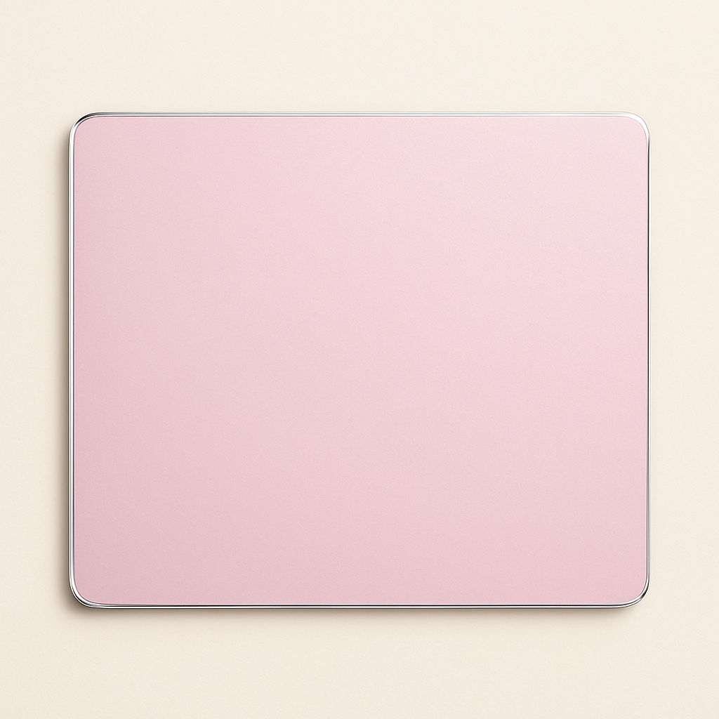 NovaBlk Aluminum Mouse Pad – Ultra-Thin, Non-Slip, Waterproof Metal Mat for Smooth Precision and Fast Control