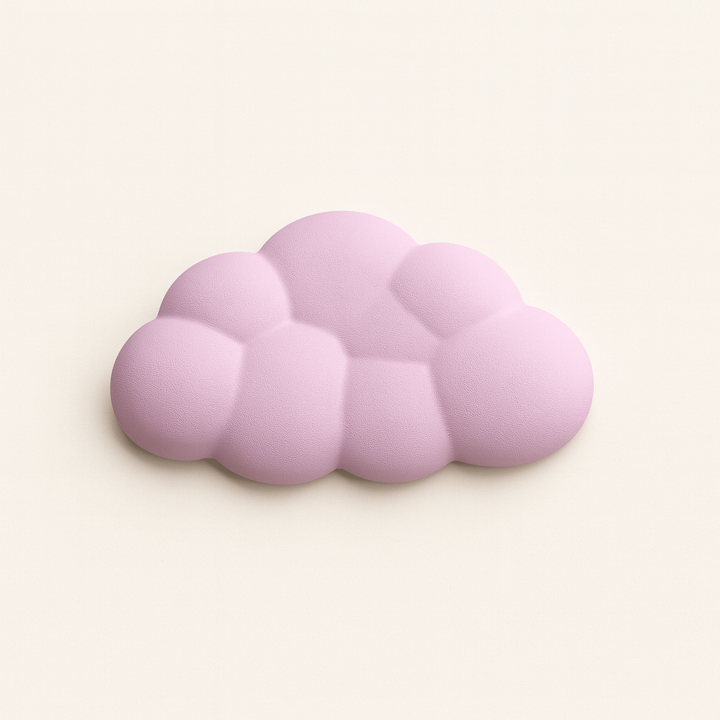 NovaBlk Cloud Ergonomic Wrist Rest – Anti-Slip, Soft-Touch Comfort Pad