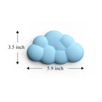 Cloud Keyboard Wrist Rest Soft Leather Memory Foam Wrist Support Cushion for Easy Typing Pain Relief Ergonomic Anti-Slip