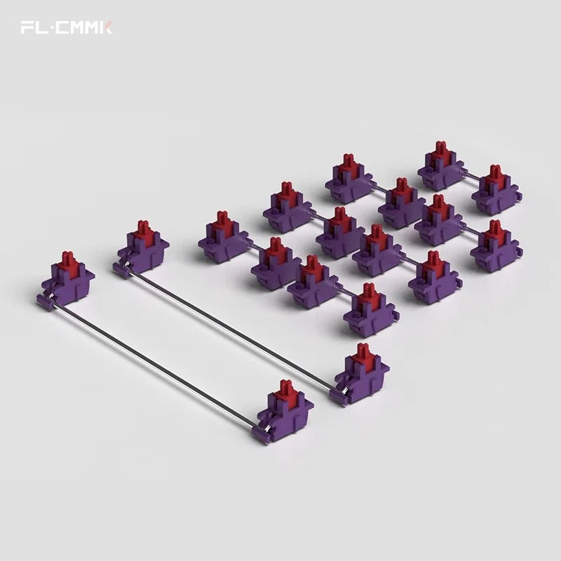 Magnetic Switches Mechanical Keyboard FL·ESPORTS V4 Plate Mounted Stabilizer Original FL CMMK Custom Magnetic Axis TTC Gateron
