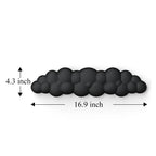 Cloud Keyboard Wrist Rest Soft Leather Memory Foam Wrist Support Cushion for Easy Typing Pain Relief Ergonomic Anti-Slip