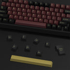 KBDiy 176 Keys Caps GMK Blue Samurai Keycap Cherry Profile Double Shot PBT for Mechanical Gaming Keyboard Retro ISO 7U Space Bar