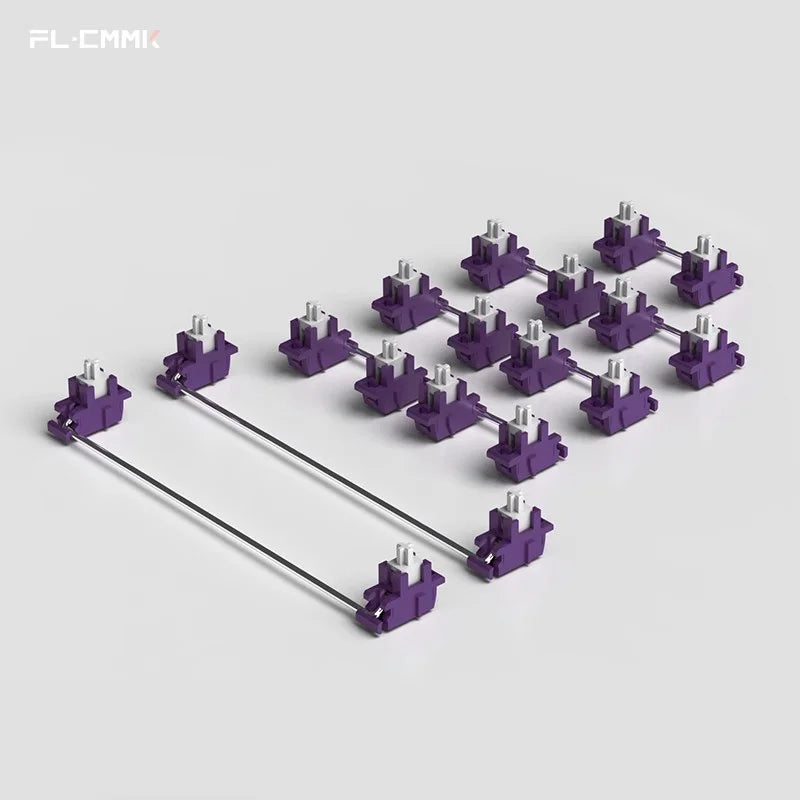 Magnetic Switches Mechanical Keyboard FL·ESPORTS V4 Plate Mounted Stabilizer Original FL CMMK Custom Magnetic Axis TTC Gateron