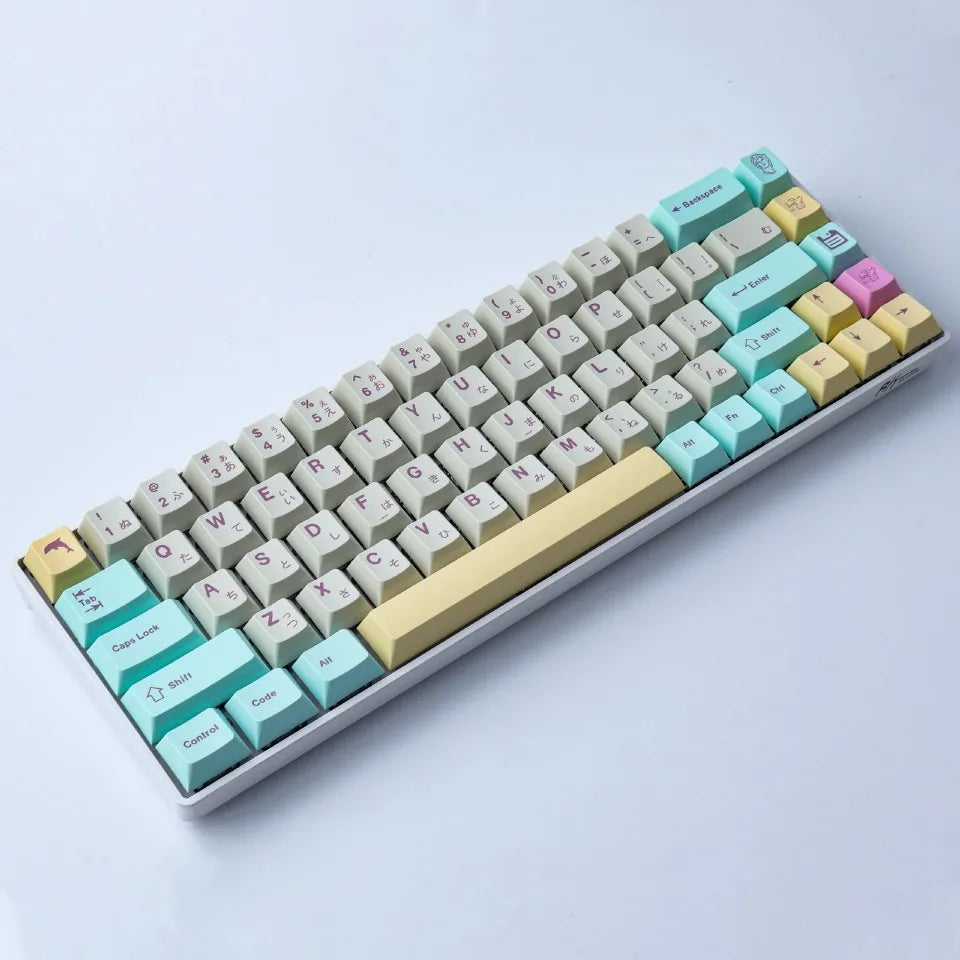 GMK Analog Dreams Keycaps 164 Keys PBT Dye Sublimation Cherry Profile Key Caps Mechanical Keyboard Accessories for Pc Computer