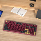 KBDiy 176 Keys Caps GMK Blue Samurai Keycap Cherry Profile Double Shot PBT for Mechanical Gaming Keyboard Retro ISO 7U Space Bar