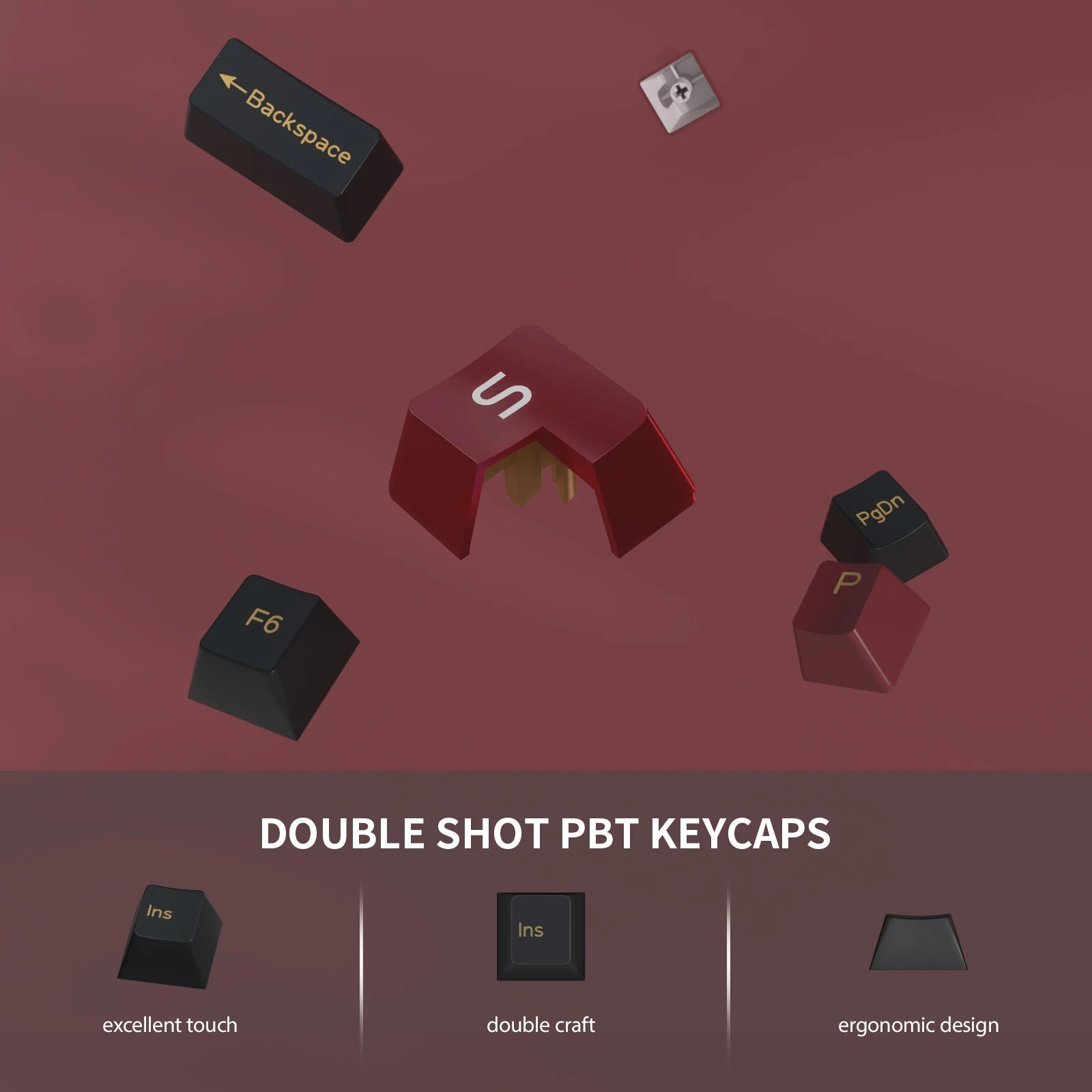 KBDiy 176 Keys Caps GMK Blue Samurai Keycap Cherry Profile Double Shot PBT for Mechanical Gaming Keyboard Retro ISO 7U Space Bar