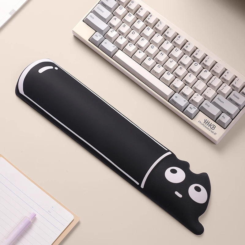 Mouse Pad Keyboard Wrist Rest Memory Foam Silicone Ergonomic Mouse Pad for Desktop Office Computer Laptop Wrist Rest