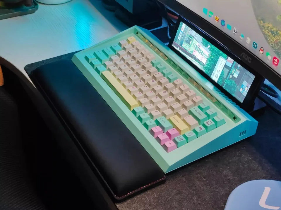 GMK Analog Dreams Keycaps 164 Keys PBT Dye Sublimation Cherry Profile Key Caps Mechanical Keyboard Accessories for Pc Computer