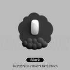 Cloud Keyboard Wrist Rest Soft Leather Memory Foam Wrist Support Cushion for Easy Typing Pain Relief Ergonomic Anti-Slip