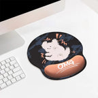 New Cute Mouse Mat Hand Support Non-Slip Mousepad Ergonomic Memory Foam Gaming Mouse Pad