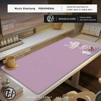 Cute Milktea Large Mouse Pad Kawaii Computer Mousepads Gaming Mousepad Keyboard Mat Gamer Mouse Pads Desk Mats 100x50cm