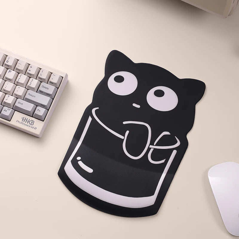Mouse Pad Keyboard Wrist Rest Memory Foam Silicone Ergonomic Mouse Pad for Desktop Office Computer Laptop Wrist Rest