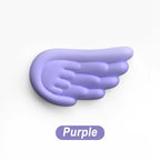Keyboard Mouse Wrist Rest Pad Material Angel Wing Memory Foam Anti-Slip Desktop Office Gamer Mouse Mechanical Key Wrist Rest Pad