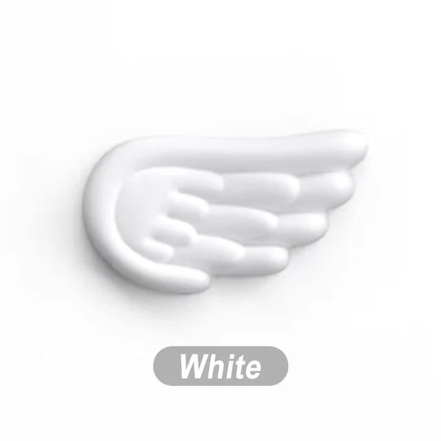 Keyboard Mouse Wrist Rest Pad Material Angel Wing Memory Foam Anti-Slip Desktop Office Gamer Mouse Mechanical Key Wrist Rest Pad