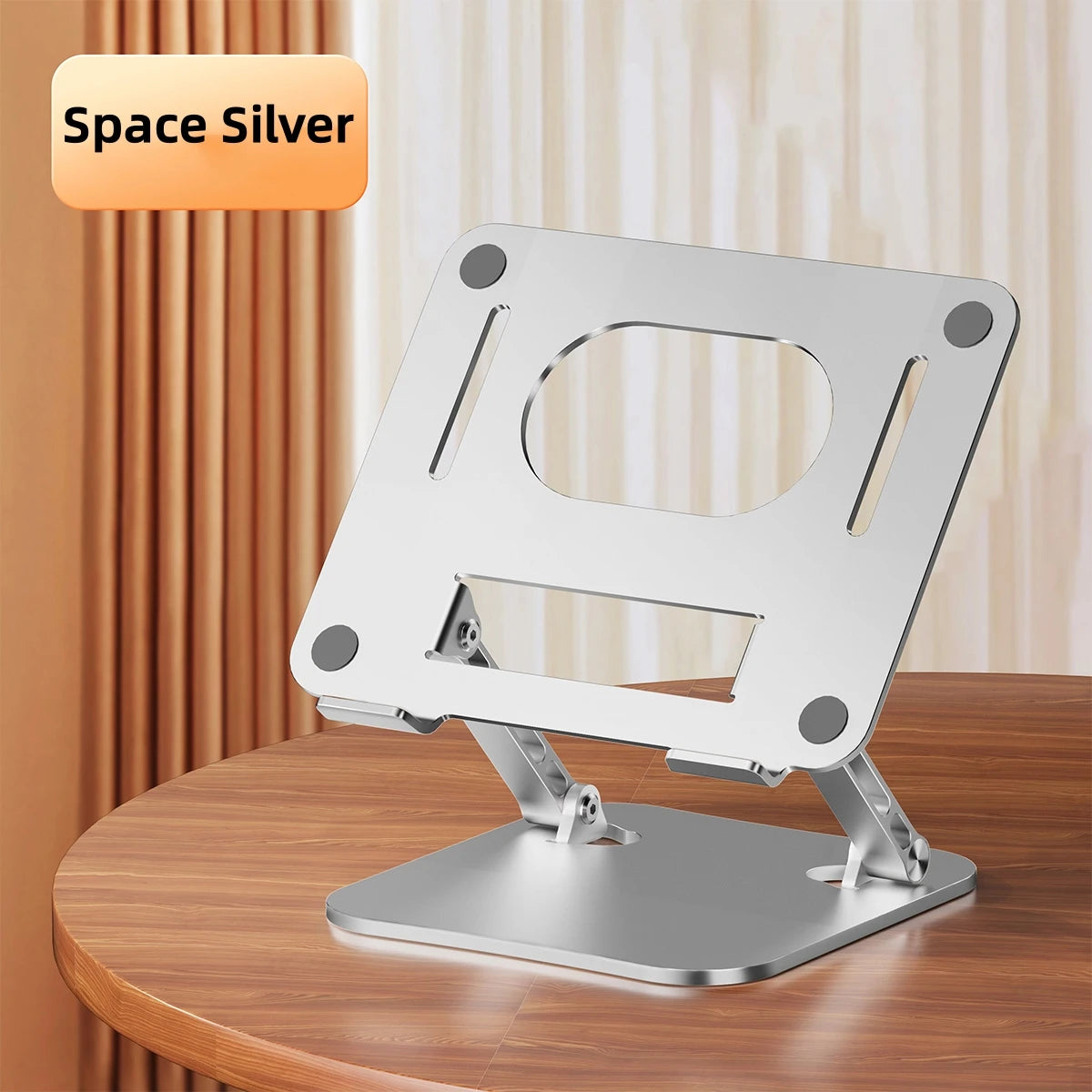 Laptop Stand, Adjustable Laptop Stand for Desk, Aluminum Computer Stand Portable , for Mac HP ASUS Acer ThinkPad Dell Lenovo