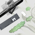 Keyboard Pad Wrist Rest Support Ergonomic Mousepad Non-Slip Memory Foam Wrist Rest for Office Supplies Desk Decor Accessories