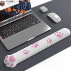 New Cute Cat Craw Wrist Rest Mouse Pad Non-Slip Soft Elbow Rest Mat Ergonomic Comfortable Desktop Computer Laptop Arm Rest