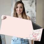 Cute Milktea Large Mouse Pad Kawaii Computer Mousepads Gaming Mousepad Keyboard Mat Gamer Mouse Pads Desk Mats 100x50cm