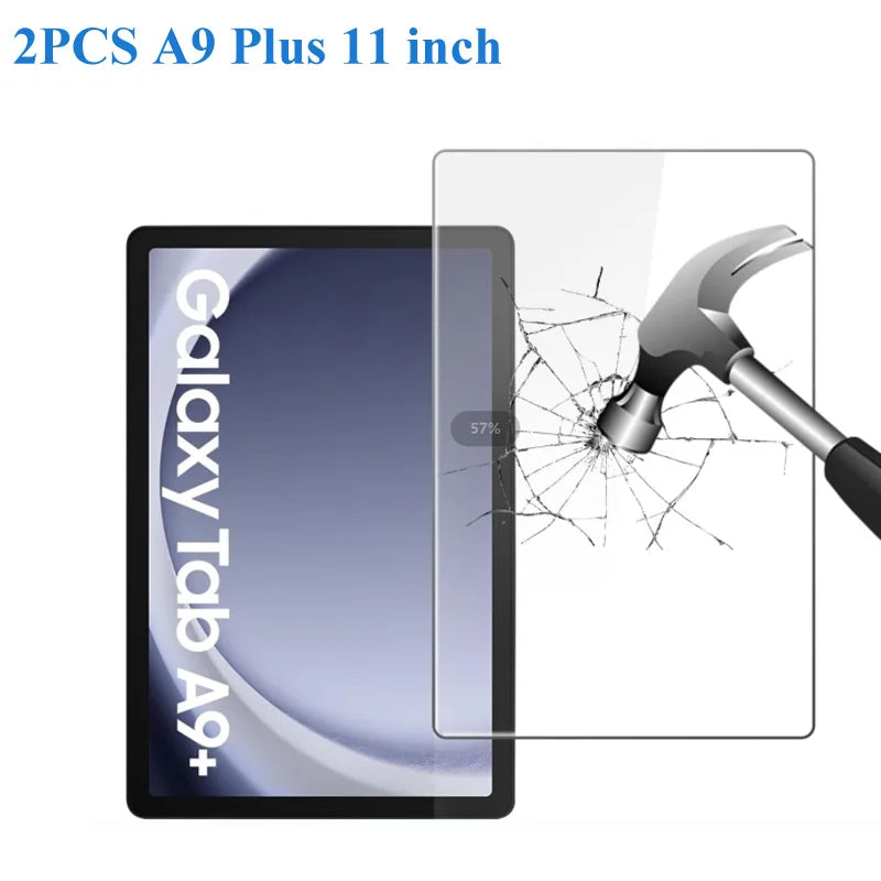 2PCS Tablet Screen Protector For Samsung Galaxy Tab A9 Plus 2023 Protective Film Tempered Glass SM-X210 X215 X216 11 inch