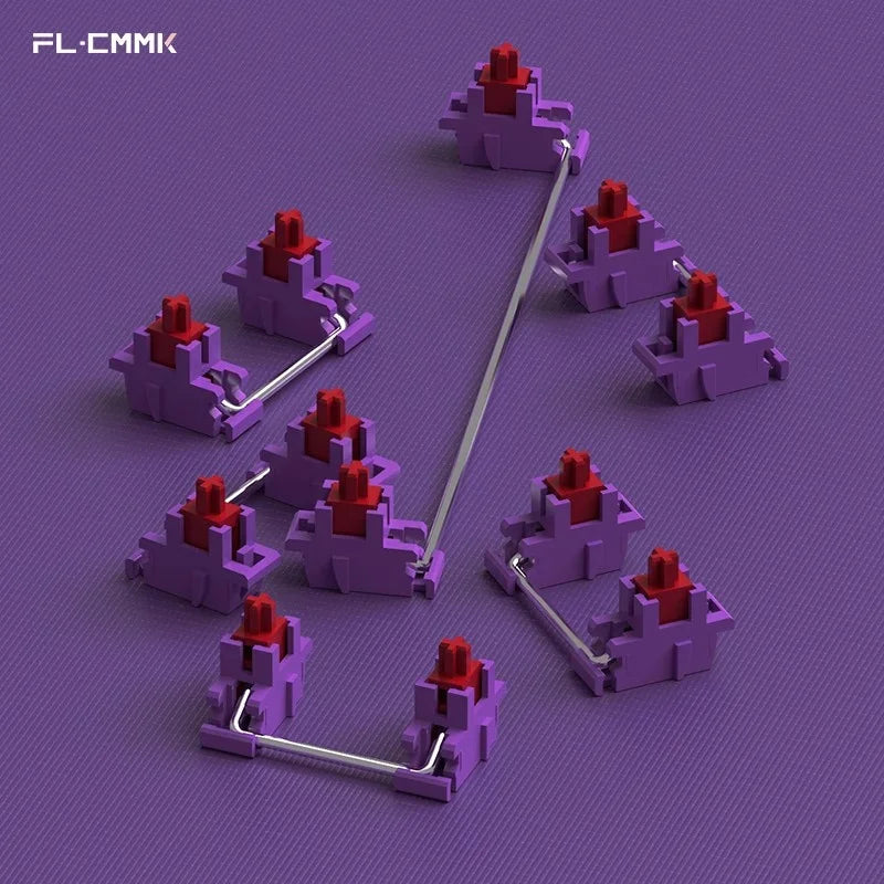 Magnetic Switches Mechanical Keyboard FL·ESPORTS V4 Plate Mounted Stabilizer Original FL CMMK Custom Magnetic Axis TTC Gateron