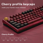 KBDiy 176 Keys Caps GMK Blue Samurai Keycap Cherry Profile Double Shot PBT for Mechanical Gaming Keyboard Retro ISO 7U Space Bar