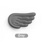 Keyboard Mouse Wrist Rest Pad Material Angel Wing Memory Foam Anti-Slip Desktop Office Gamer Mouse Mechanical Key Wrist Rest Pad