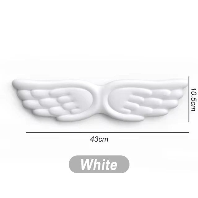 Keyboard Mouse Wrist Rest Pad Material Angel Wing Memory Foam Anti-Slip Desktop Office Gamer Mouse Mechanical Key Wrist Rest Pad