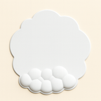 NovaBlk Cloud Ergonomic Wrist Rest – Anti-Slip, Soft-Touch Comfort Pad