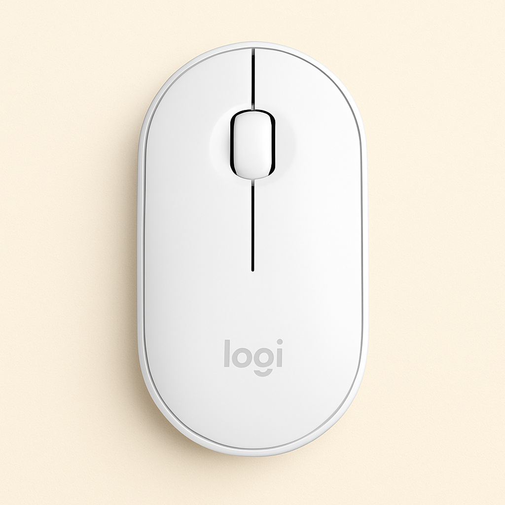 NovaBlk Pebble M350 Wireless Bluetooth Mouse – Slim, Silent & Modern