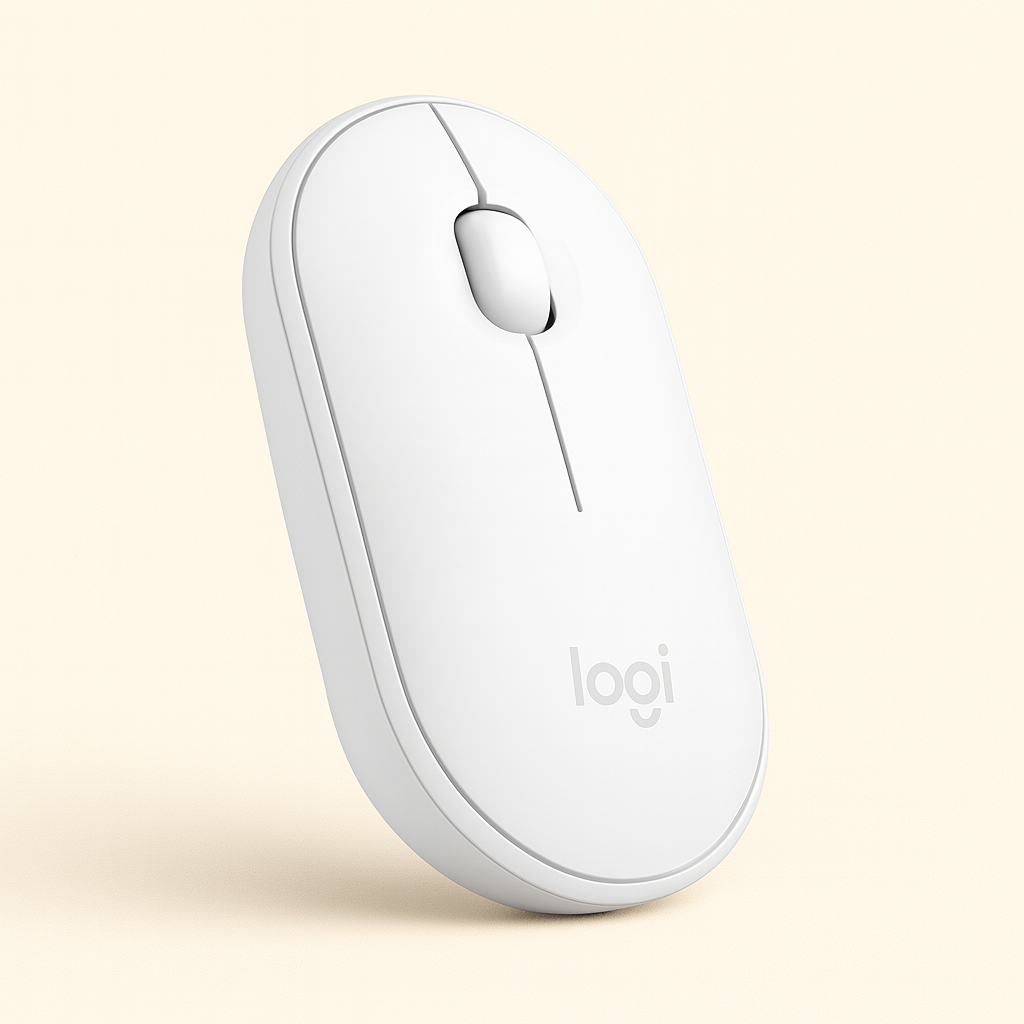 NovaBlk Pebble M350 Wireless Bluetooth Mouse – Slim, Silent & Modern