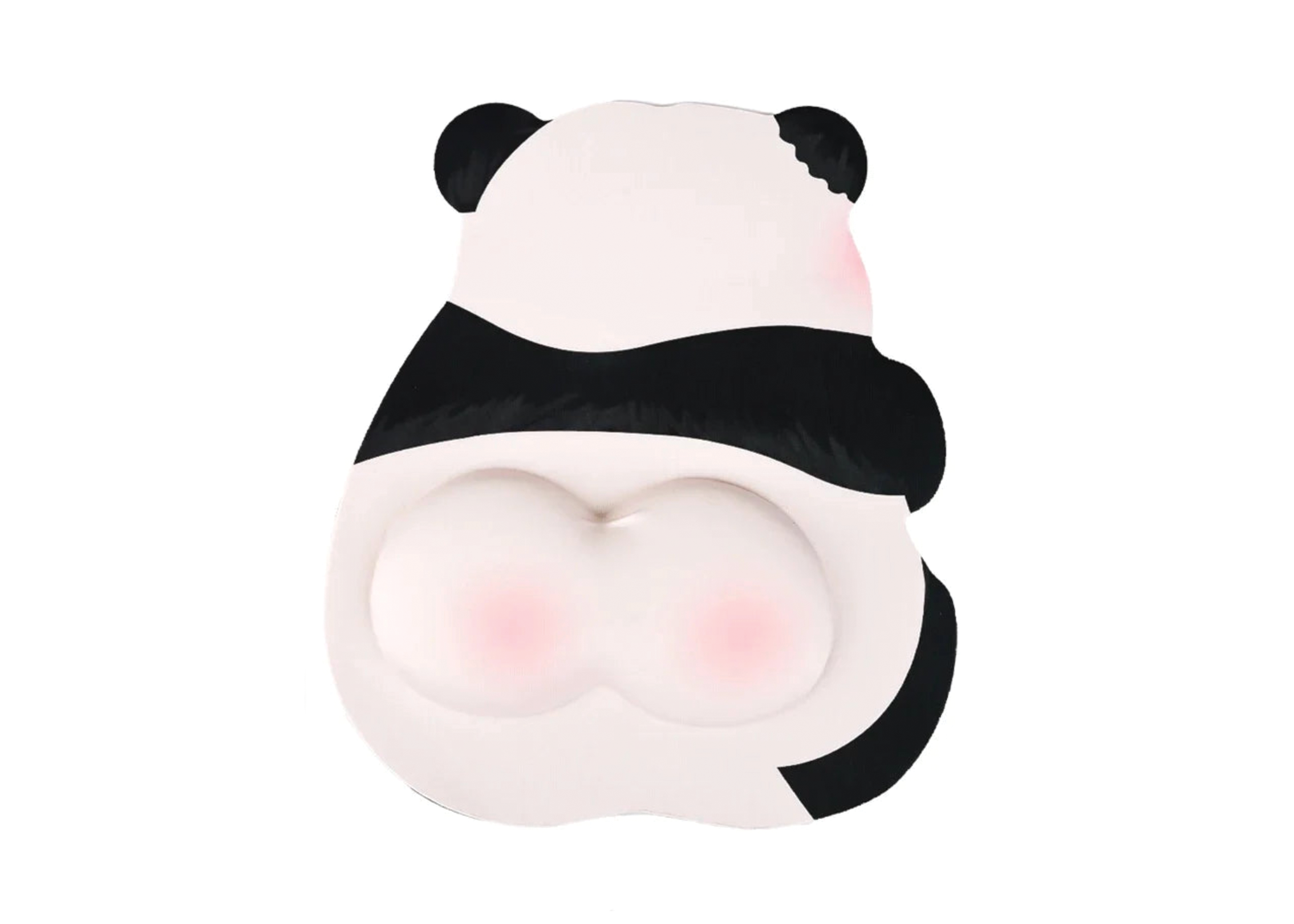 Kawaii 3D Panda Mouse Pad Ergonomic Wrist Rest Support for Gaming Office Computer Laptop Non-Slip Cute Panda Butt Mouse Pads